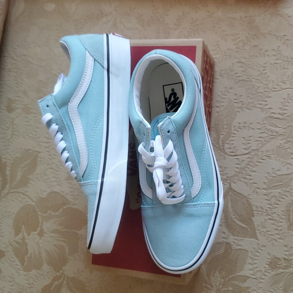 Vans Old School VR3 Shoe/Theory Canal Blue - Picture 7 of 15